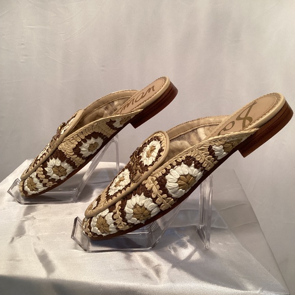 Sam Edelman Linnie Crocheted Bit Mules - Picture 5 of 8